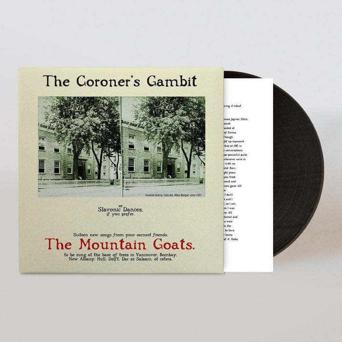 The Mountain Goats - The Coroner's Gambit Vinyl LP Reissue