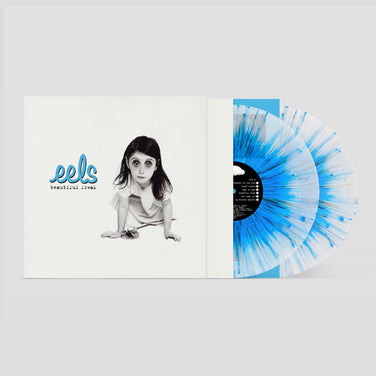 Eels - Beautiful Freak 30th Anniversary Edition 2x Black & Blue Splatter On Clear Vinyl LP Reissue