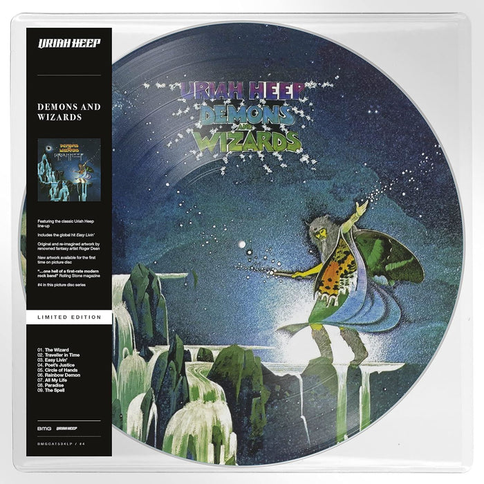 Uriah Heep - Demons And Wizards Limited Edition Picture Disc Vinyl LP