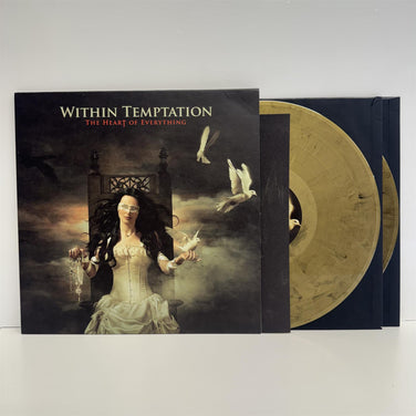 Within Temptation - The Heart Of Everything Limited Edition 2x Gold & Black Marbled Vinyl LP