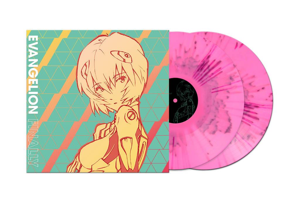 Evangelion Finally - V/A 2x Pink Splatter Vinyl LP