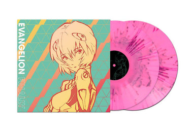 Evangelion Finally - V/A 2x Pink Splatter Vinyl LP