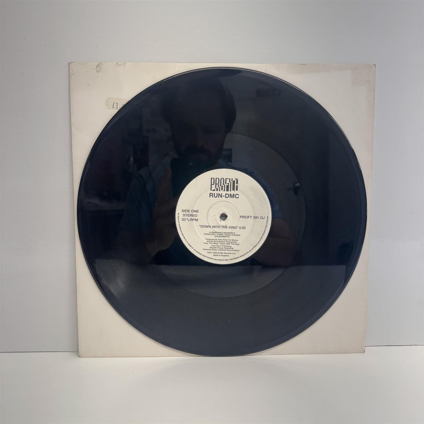 Run-DMC - Down With The King 12" Promo Vinyl Single