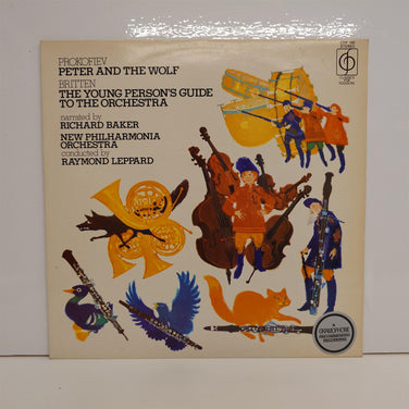 Prokofiev & Britten - Peter And The Wolf / The Young Person's Guide To The Orchestra Vinyl LP