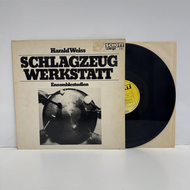 Harald Weiss - Schlagzeugwerkstatt - Ensemblestudien Vinyl LP