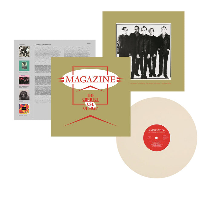 Magazine - The Correct Use Of Soap Philadelphia White Vinyl LP