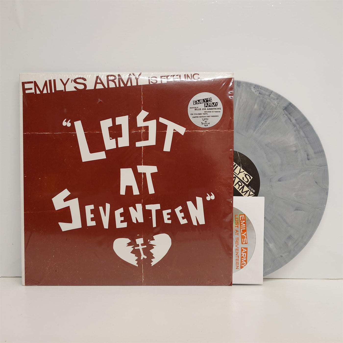 Emily's Army - Lost At Seventeen Limited Edition Gray Starburst Vinyl LP + CD