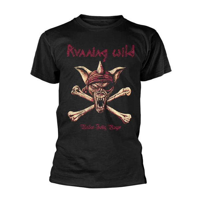 Running Wild - Under Jolly Roger (Crossbones) T-Shirt