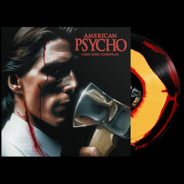 American Psycho - Comic Series Soundtrack - V/A Apple Red & Beer & Black Galaxy Vinyl LP