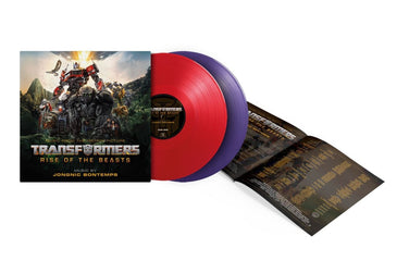 Transformers: Rise Of The Beasts - Jongnic Bontemps Limited Edition 2x 180G Autobots Red / Decepticons Purple Vinyl LP