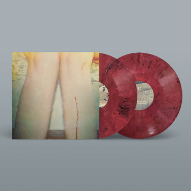 Los Campesinos! - Romance Is Boring 2x "Bruise So Black" Marble Vinyl LP