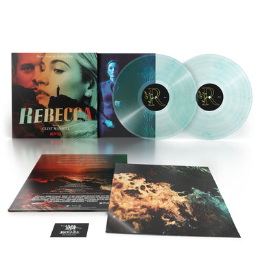 Rebecca (Music From The Netflix Film) - Clint Mansell 2x Translucent Marble Vinyl LP