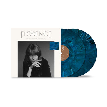 Florence + The Machine - How Big, How Blue, How Beautiful 10th Anniversary Edition 2x Blue Marbled Vinyl LP