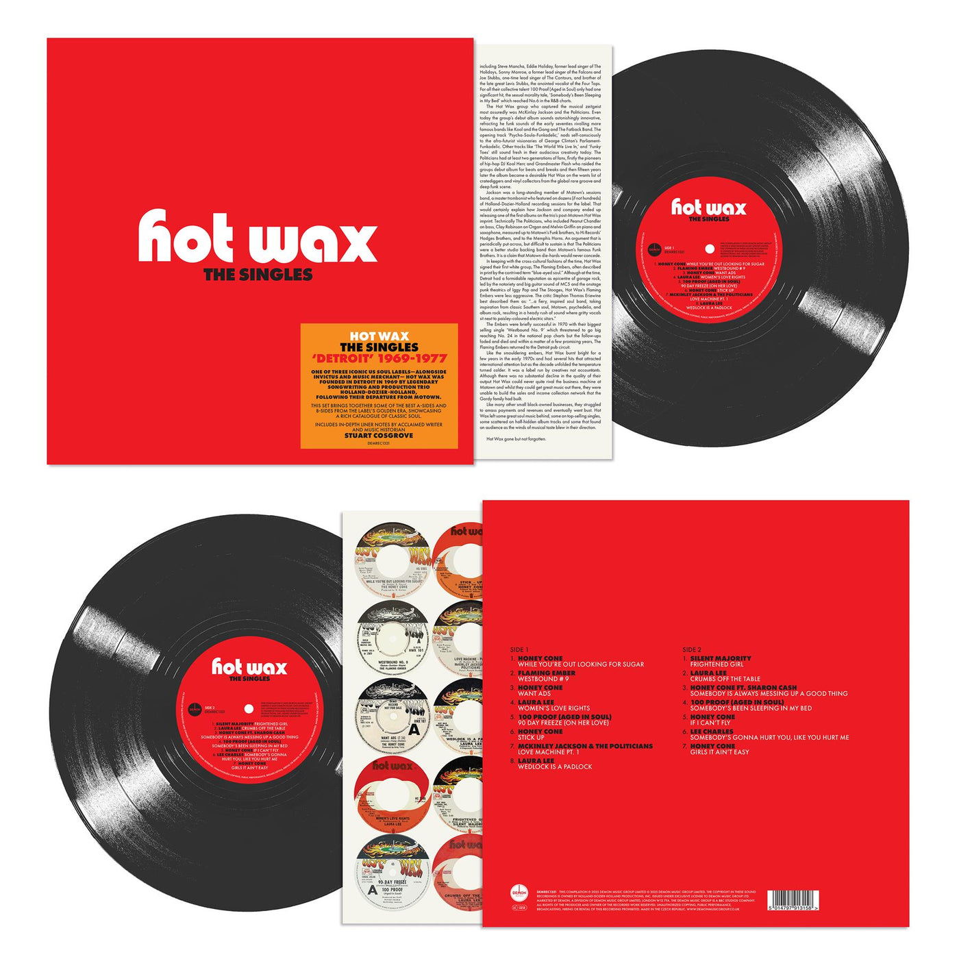 Hot Wax: The Singles - V/A Vinyl LP
