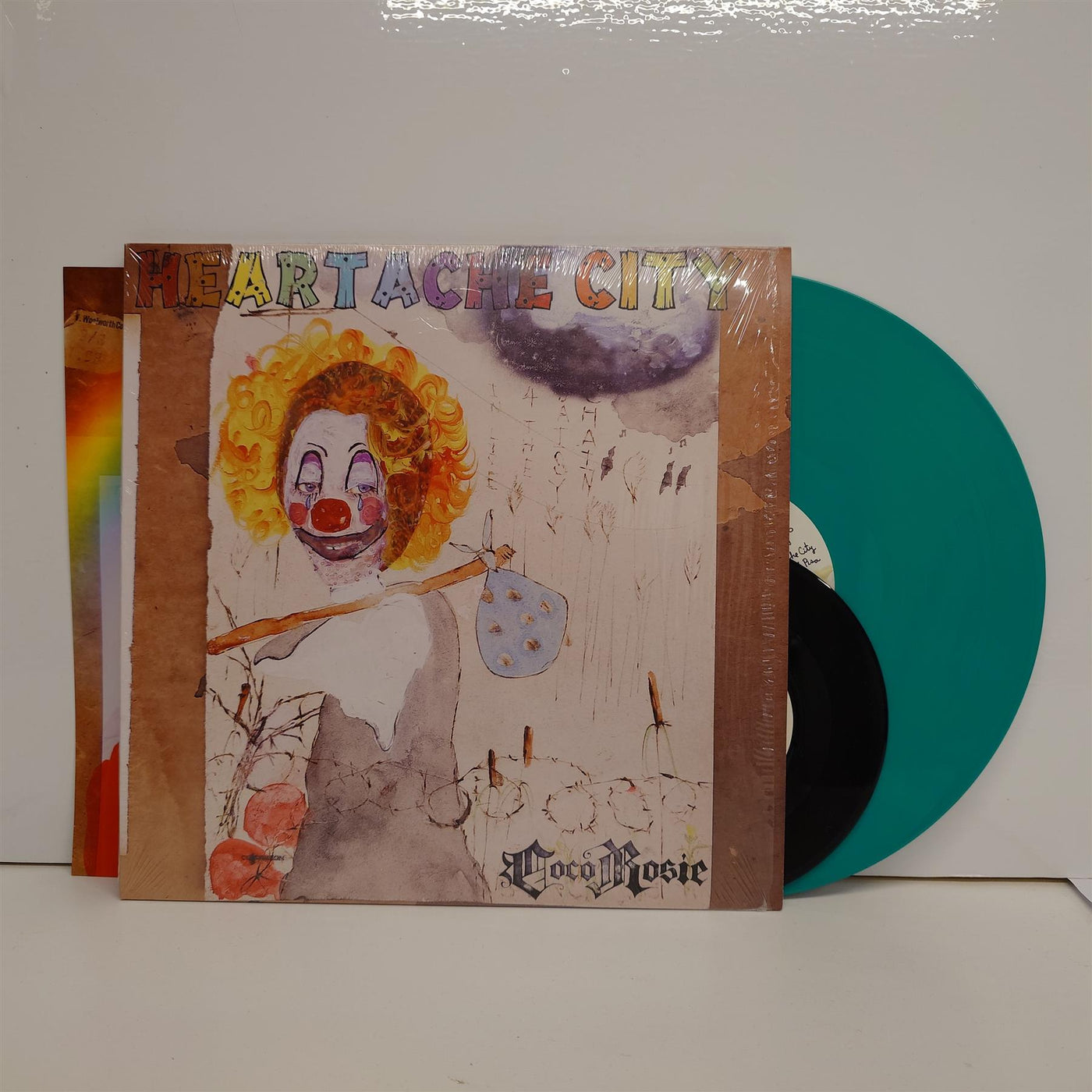 CocoRosie - Heartache City Green Vinyl LP + 7" Single