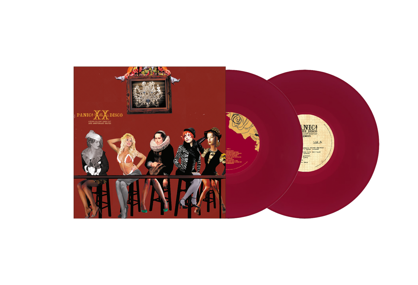 Panic! At The Disco - A Fever You Can't Sweat Out (20th Anniversary Deluxe) 2x Ruby Red Vinyl LP