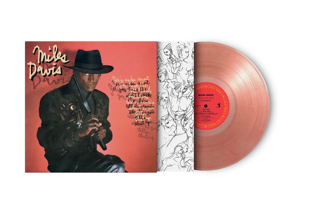 Miles Davis - You're Under Arrest Limited Edition 180G Red & Clear Marbled Vinyl LP Reissue