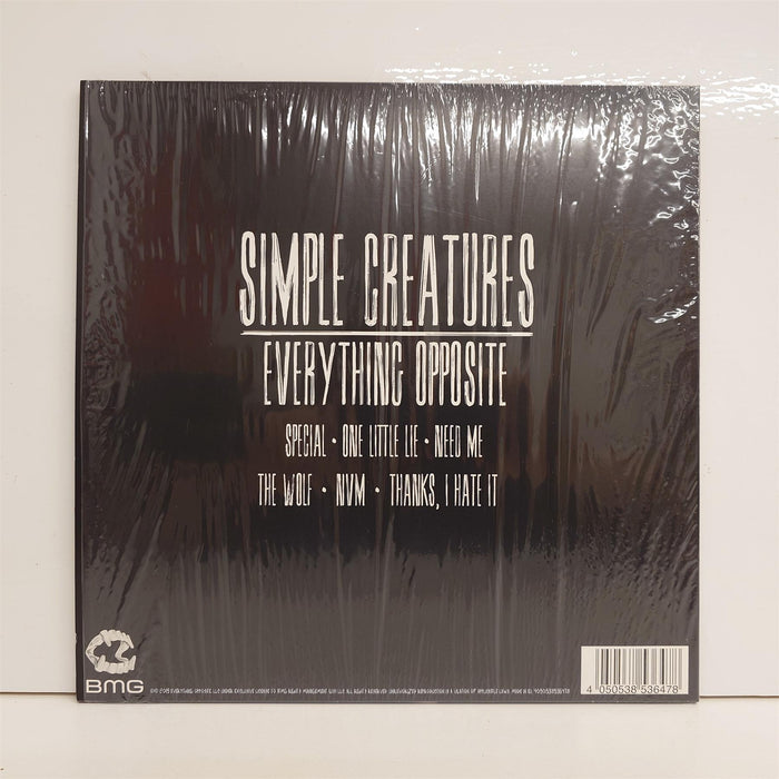 Simple Creatures - Everything Opposite 12" Black with White Splatter Vinyl EP