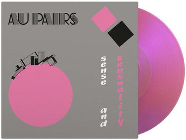 Au Pairs - Sense and Sensuality Limited Edition 180G Translucent Magenta Vinyl LP Reissue