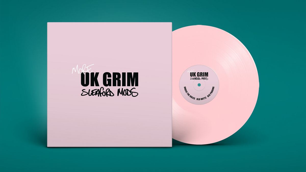 Sleaford Mods - More UK Grim Limited Edition Pink Vinyl EP