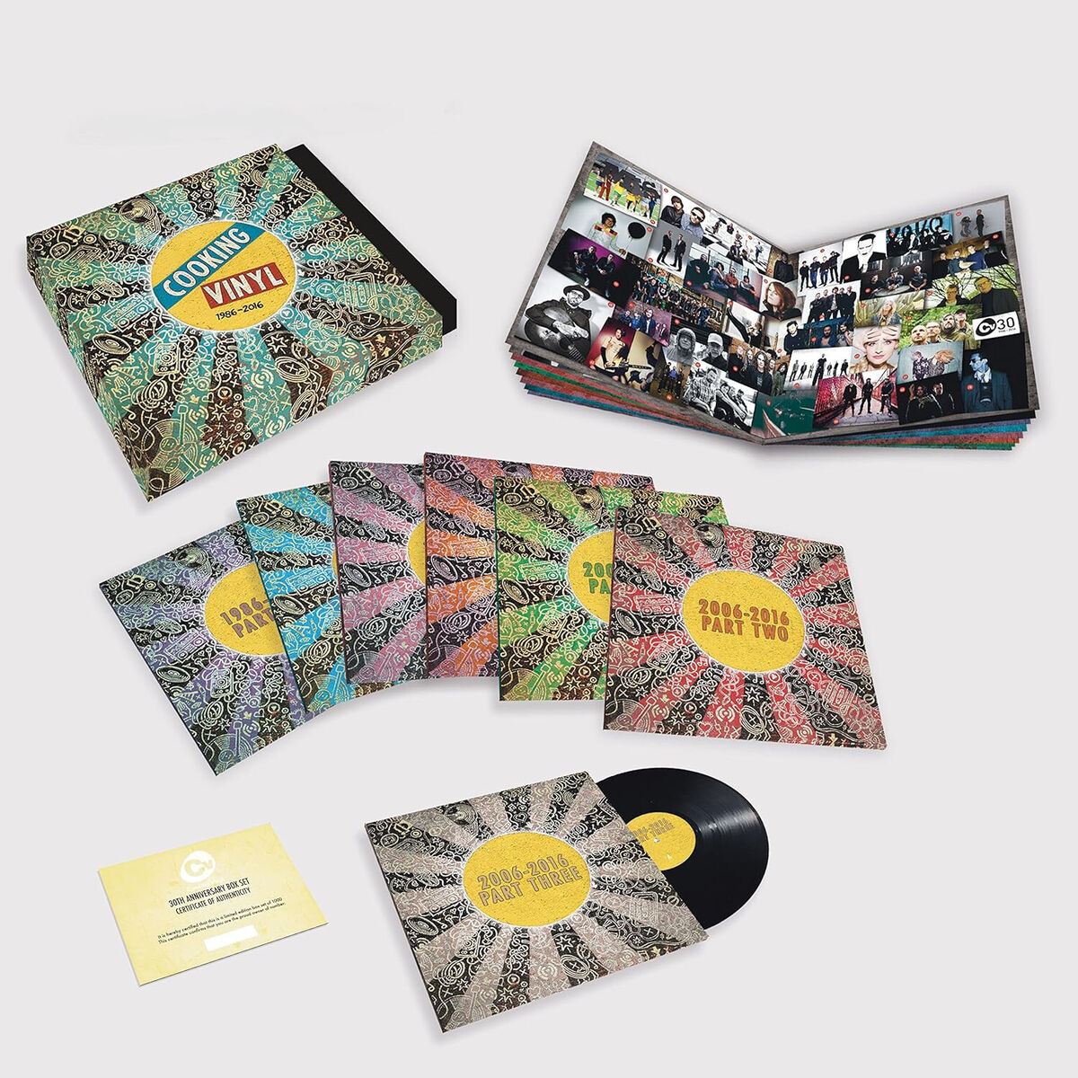 Cooking Vinyl 1986 -2016 - V/A Limited Edition 7x Vinyl LP Boxset