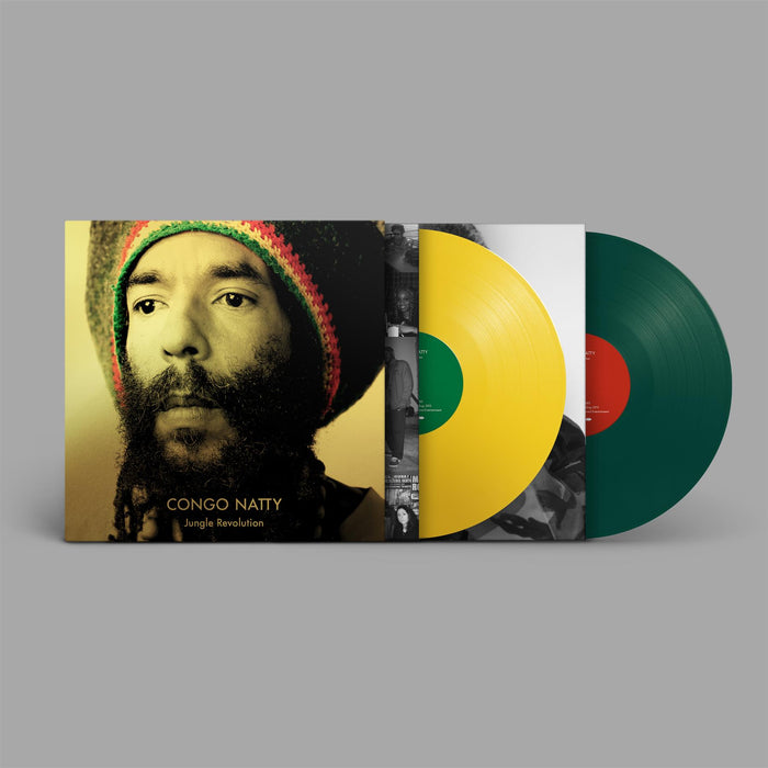 Congo Natty - Jungle Revolution 10 Year Anniversary Edition 2x Yellow & Green Vinyl LP