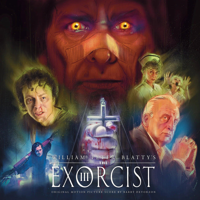 The Exorcist III - Barry De Vorzon 2x Neon Purple Smoke Vinyl LP