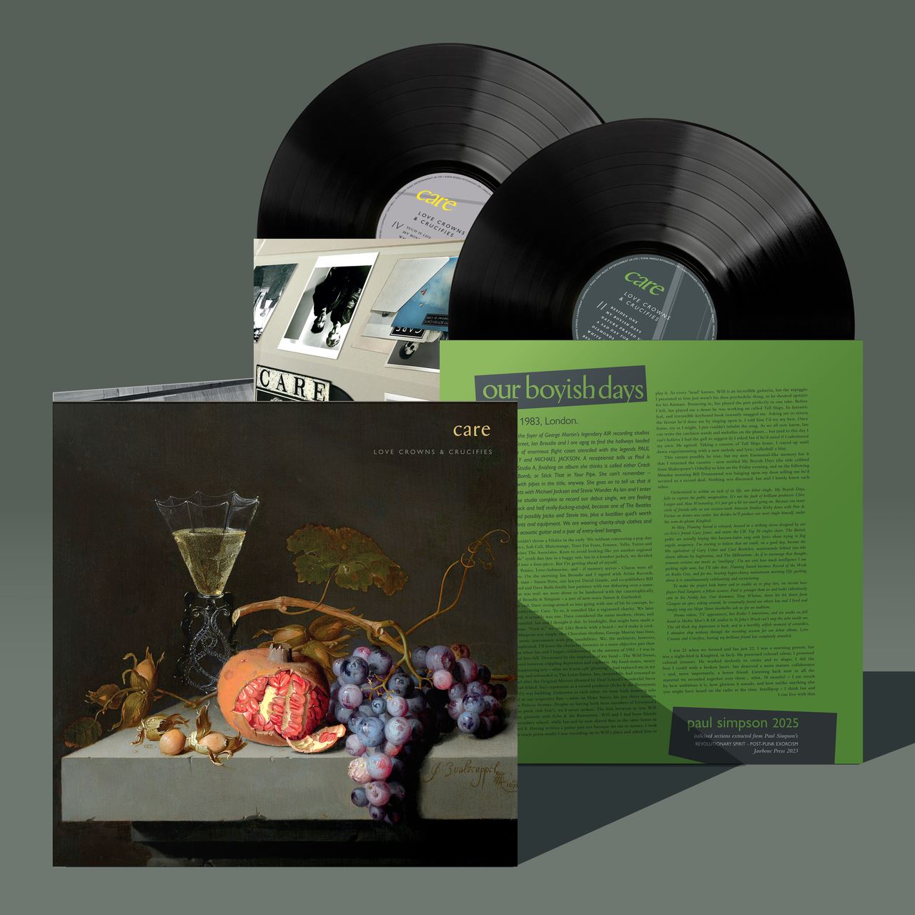 Care - Love Crowns and Crucifies (Paul Simpson Sleeve)