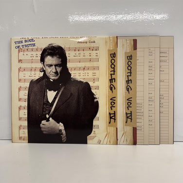 Johnny Cash - Bootleg Vol IV: The Soul Of Truth Limited Edition 3x 180G Transparent Vinyl LP