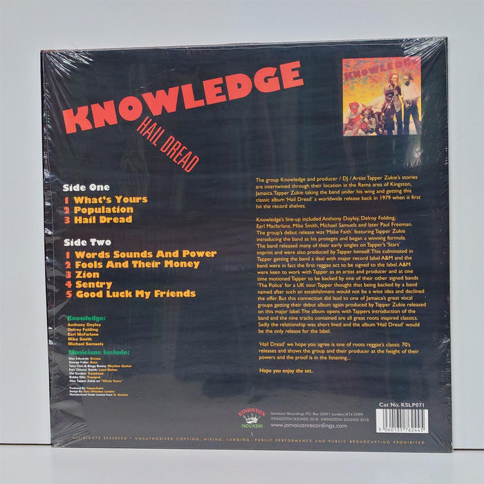 Knowledge - Hail Dread  Vinyl LP