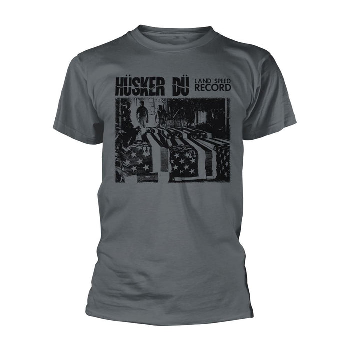 Husker Du - Land Speed Record (Charcoal) T-Shirt