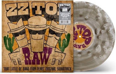 ZZ Top - Raw ('That Little Ol' Band From Texas' Original Soundtrack) Ghostly Grey Vinyl LP