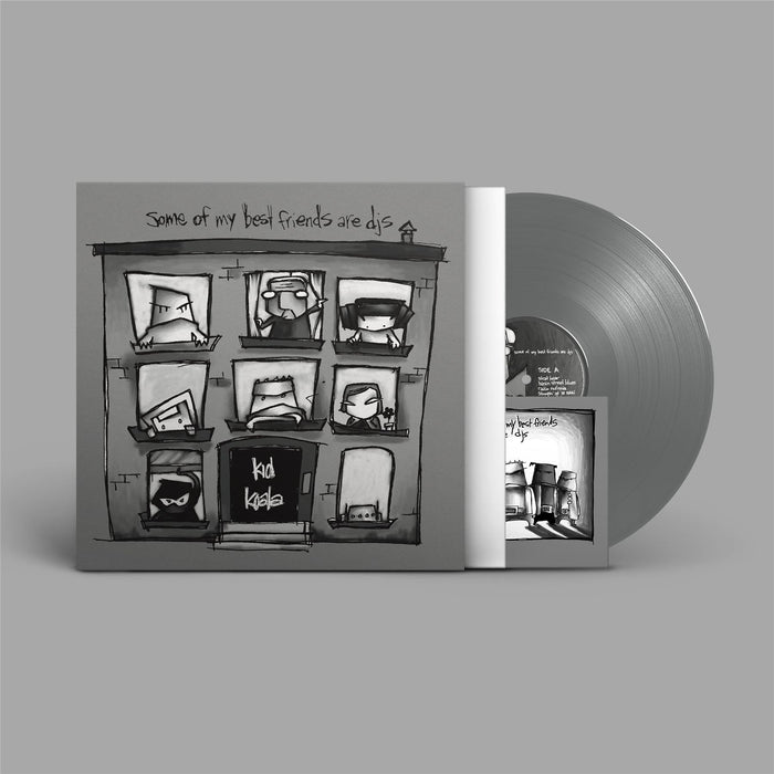 Kid Koala - Some Of My Best Friends Are DJs Silver Vinyl LP Reissue + Comic Book