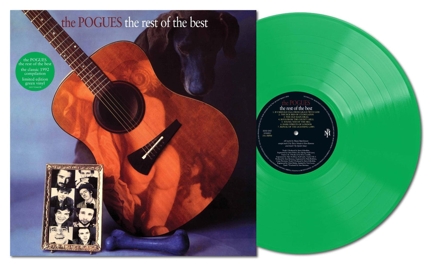 The Pogues - The Rest Of The Best Limited Edition Green Vinyl LP Reissue