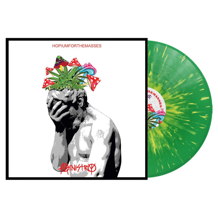 Ministry - HOPIUMFORTHEMASSES Limited Edition Green & Yellow Splatter Vinyl LP