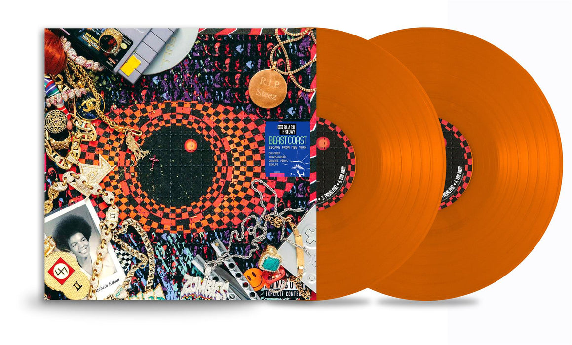 Beast Coast - Escape From New York RSD Black Friday 2x Translucent Orange Vinyl LP