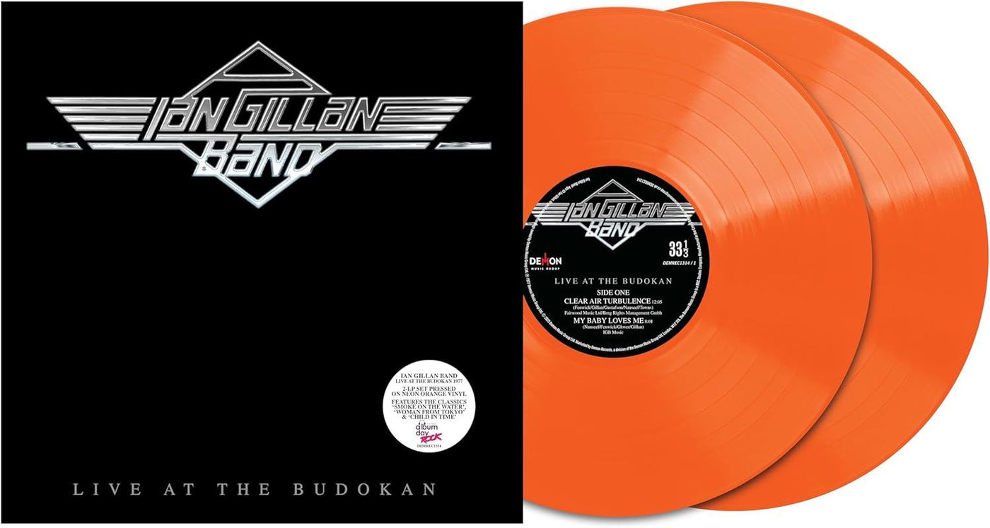 Ian Gillan Band - Live At Budokan National Album Day 2x Neon Orange Vinyl LP