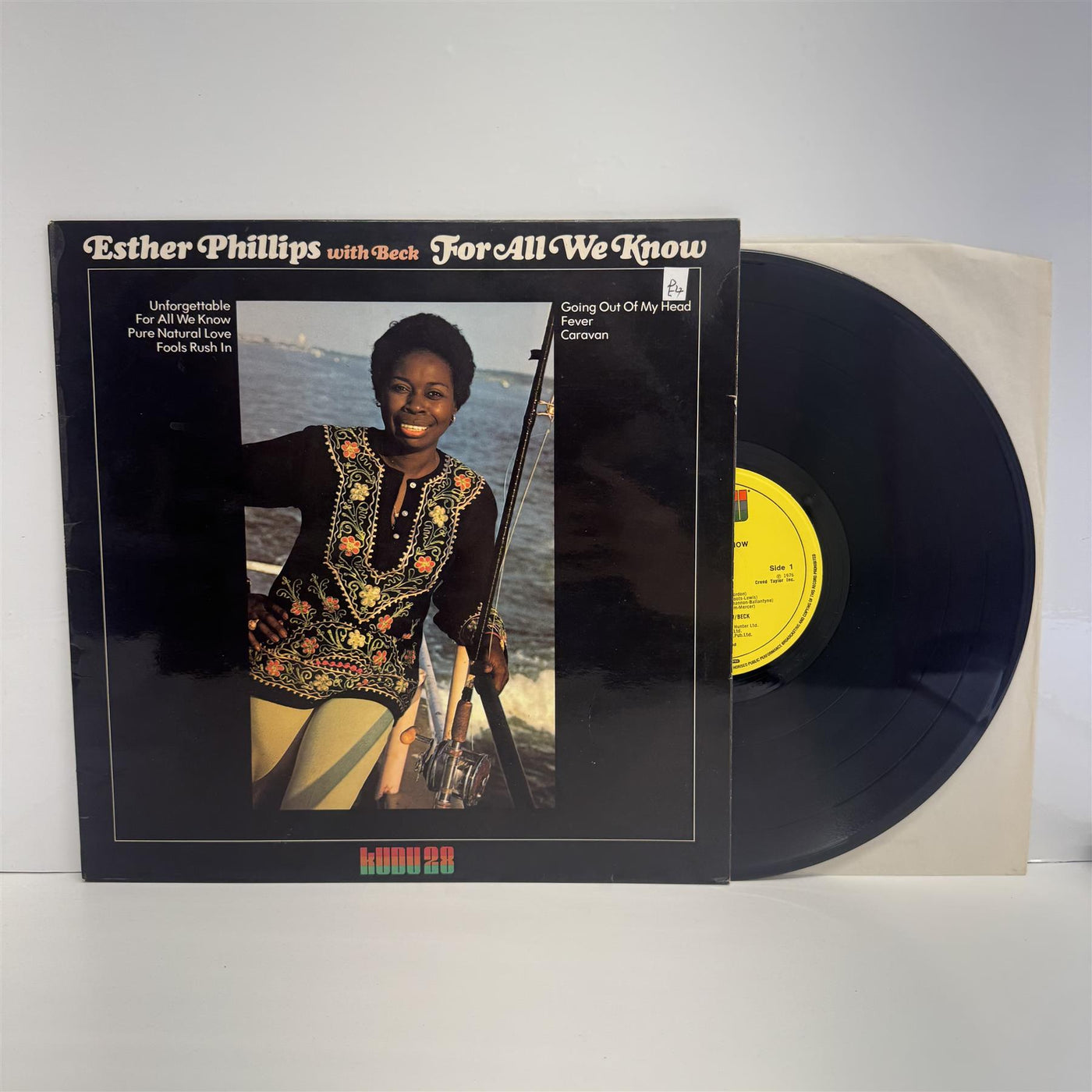 Esther Phillips With Beck -  For All We Know Vinyl LP