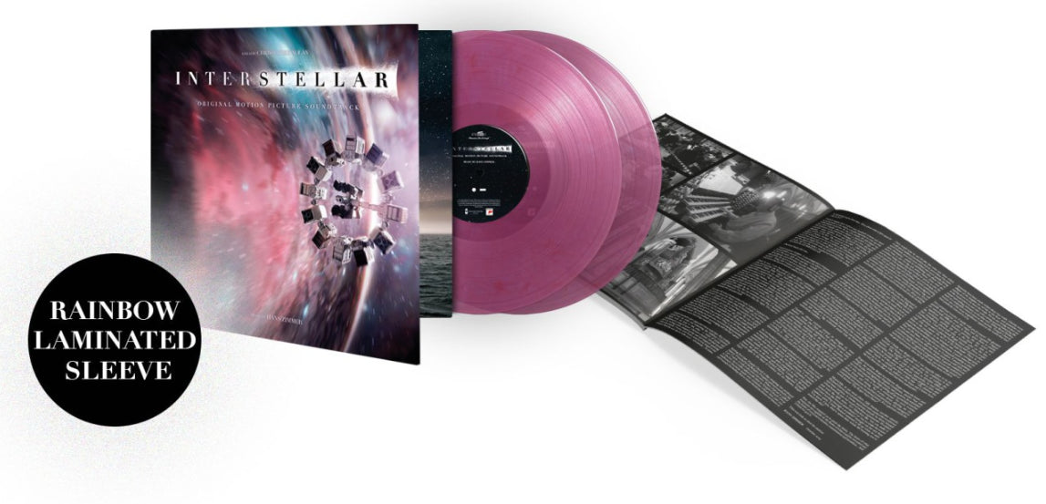Interstellar OST - Hans Zimmer 180G 2x Translucent Purple Vinyl LP