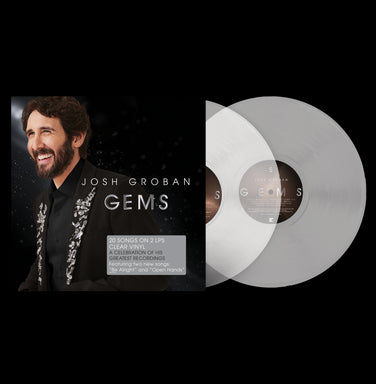Josh Groban - Gems 2x Crystal Clear Vinyl LP