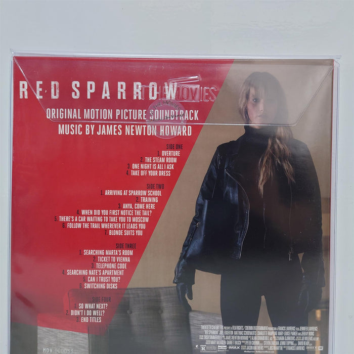 Red Sparrow (Original Motion Picture Soundtrack) - James Newton Howard Limited Edition 2x 180G Red Vinyl LP