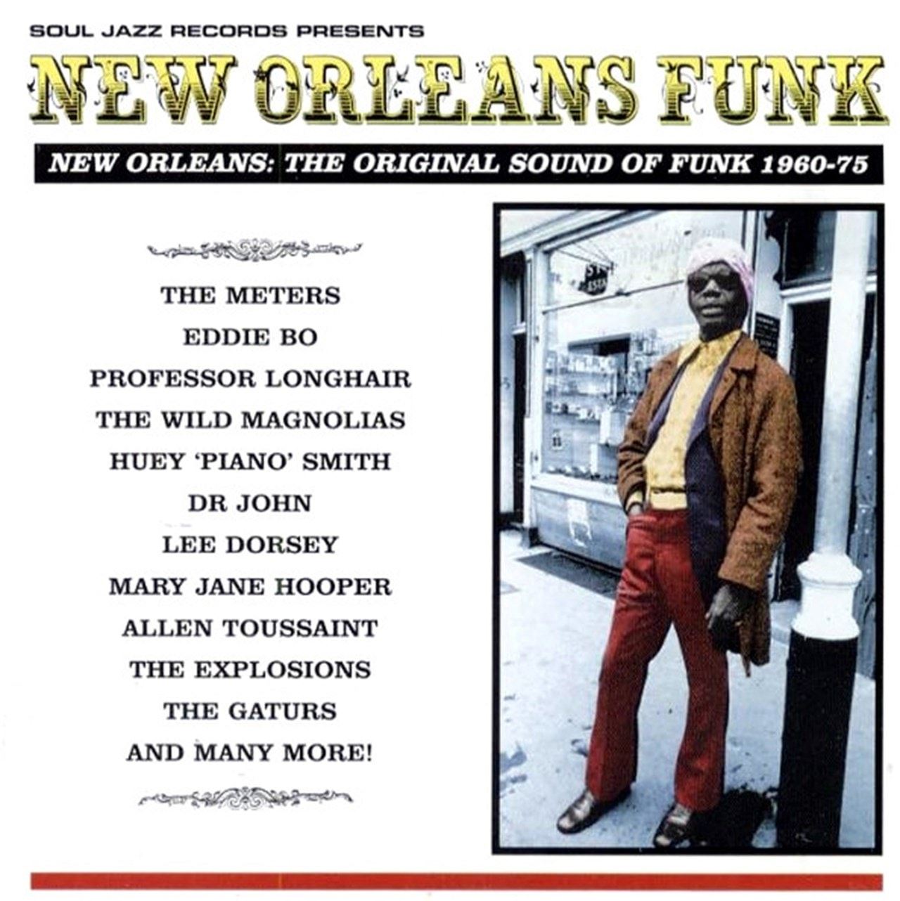 New Orleans Funk (New Orleans: The Original Sound Of Funk 1960-75) - V/A 3x Vinyl LP