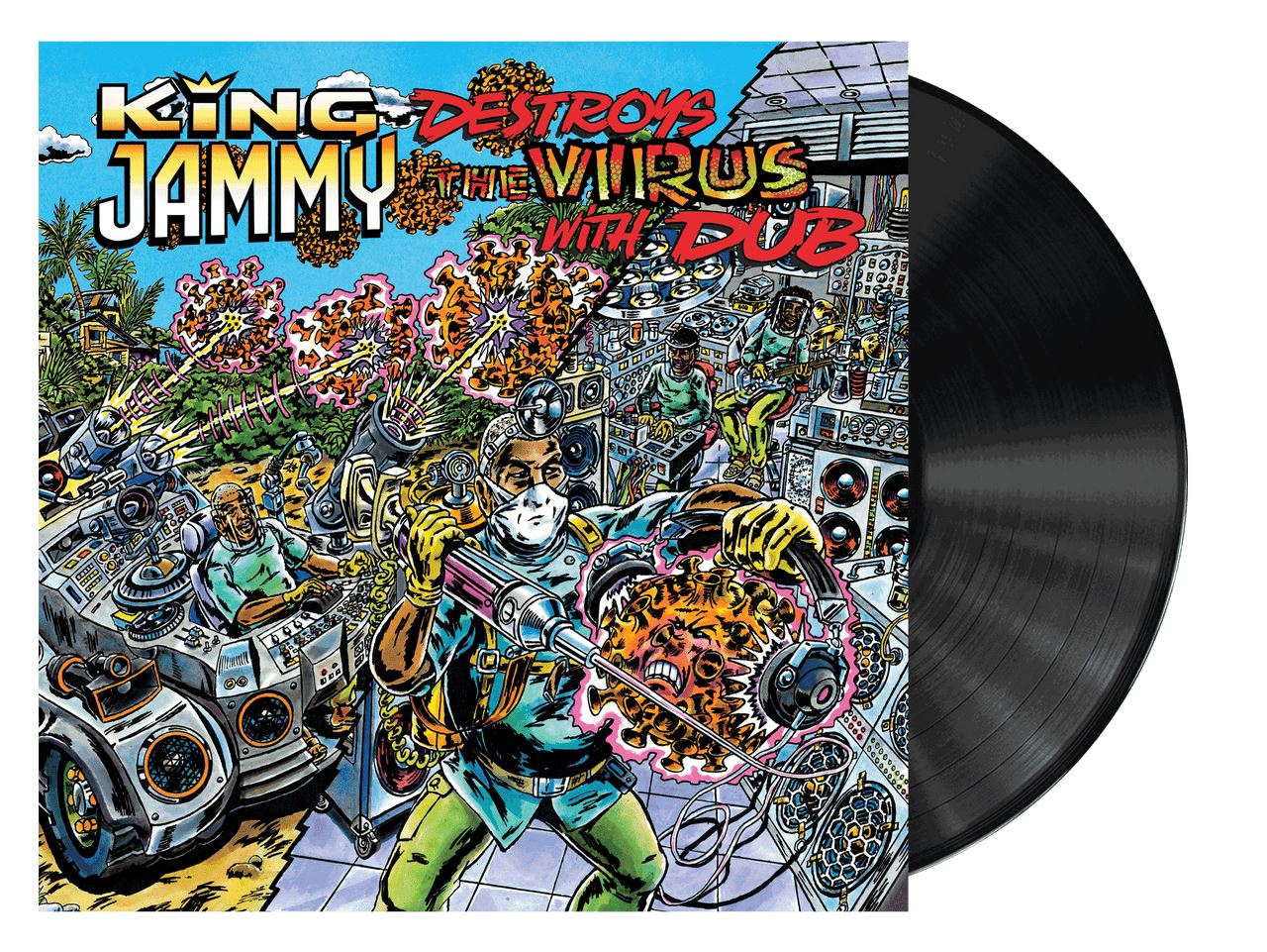 King Jammy - King Jammy Destroys The Virus With Dub Vinyl LP