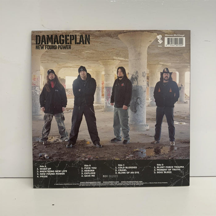 Damageplan - New Found Power 2x Limited Edition 180G Gold Red Merge Vinyl LP