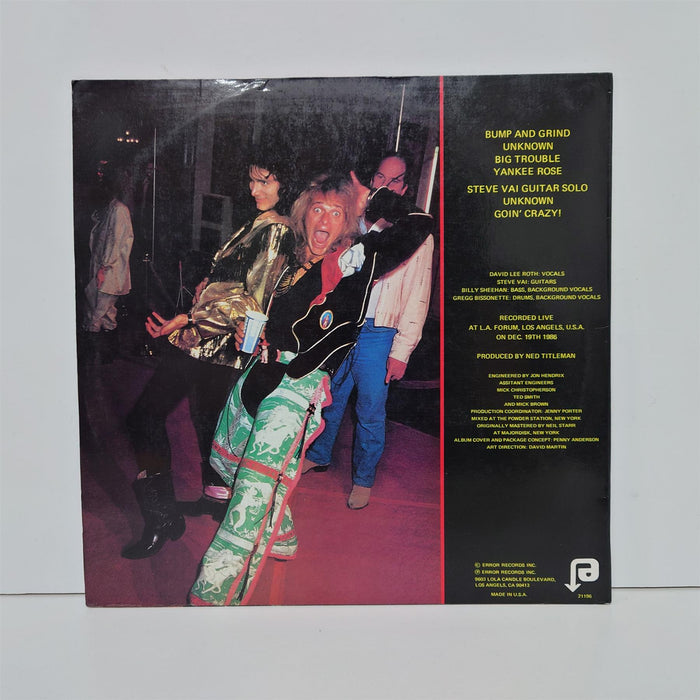 David Lee Roth - Big Trouble Vinyl LP