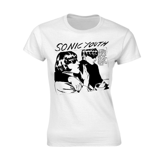 Sonic Youth - Goo Album Cover (White) T-Shirt