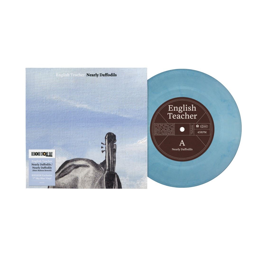 English Teacher - Nearly Daffodils / Nearly Daffodils (Matt Maltese Rework) RSD 2026 7" Sky Blue Vinyl Single