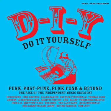 DIY - Do It Yourself: Punk, Post Punk, Punk Funk & Beyond: The Rise of the Independent Music Industry - V/A 2x Orange Vinyl LP