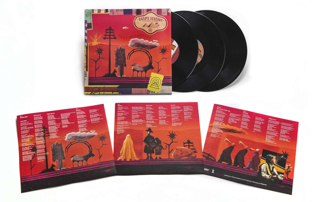 Paul McCartney - Egypt Station Limited Explorer's Edition 3x 180G Vinyl LP