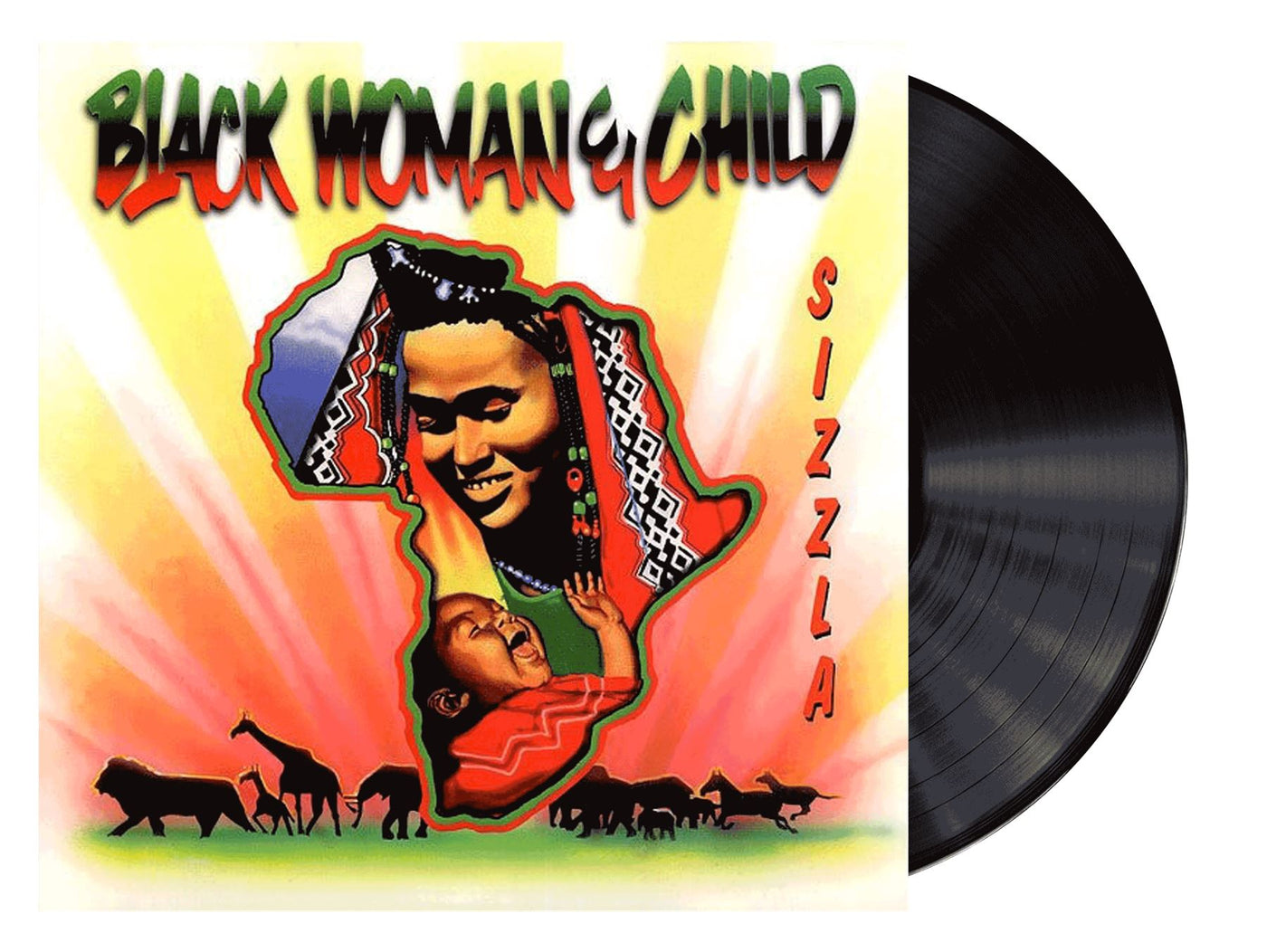 Sizzla - Black Woman And Child Vinyl LP Reissue